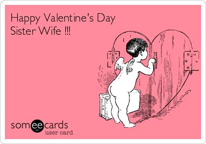 Happy Valentine's Day  
Sister Wife !!!