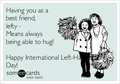 It's Left-Handers Day! Get Your Lefty BFF Something Special