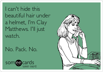 Thank you, Clay Matthews III 