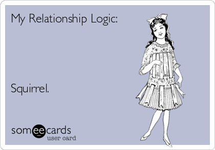 My Relationship Logic:




Squirrel. 