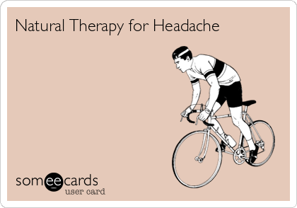 Natural Therapy for Headache 