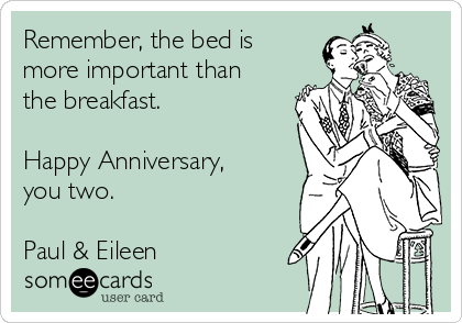 Anniversary e-card gay