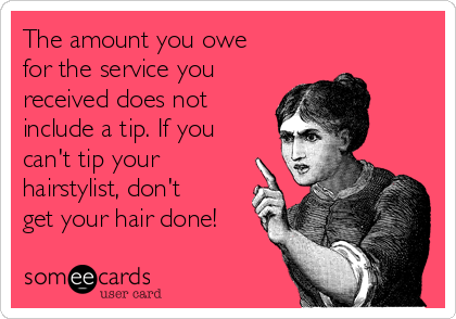 The Amount You Owe For The Service You Received Does Not Include A
