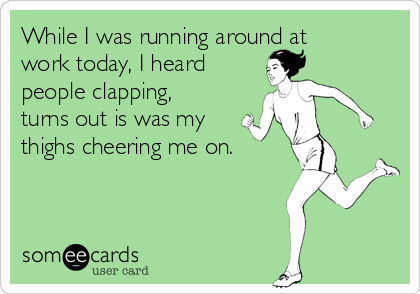 While I Was Running Around At Work Today, I Heard People Clapping - 420x294 - png People Running From Work