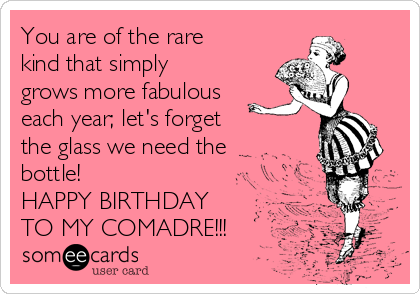 Happy Birthday Comadre | Birthday Cards